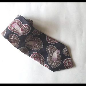 Kupperheimer Tie  100% Silk Italy Parsley Vintage